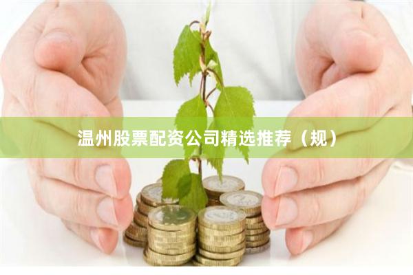 温州股票配资公司精选推荐（规）